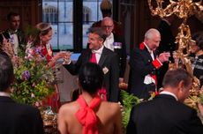 Macron UK state banquet, with English wine on the menu.