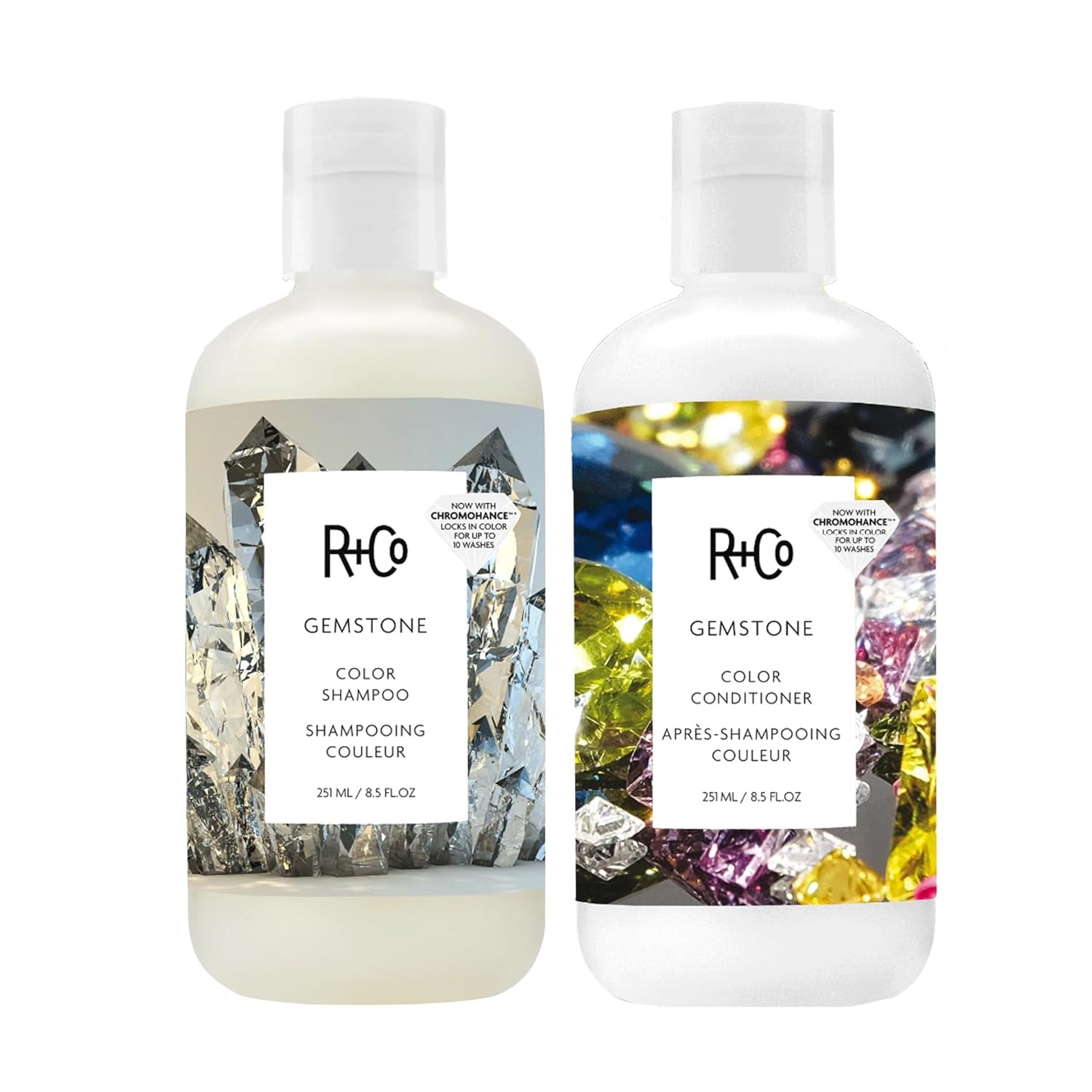 R+Co Gemstone Color Shampoo and Conditioner Set