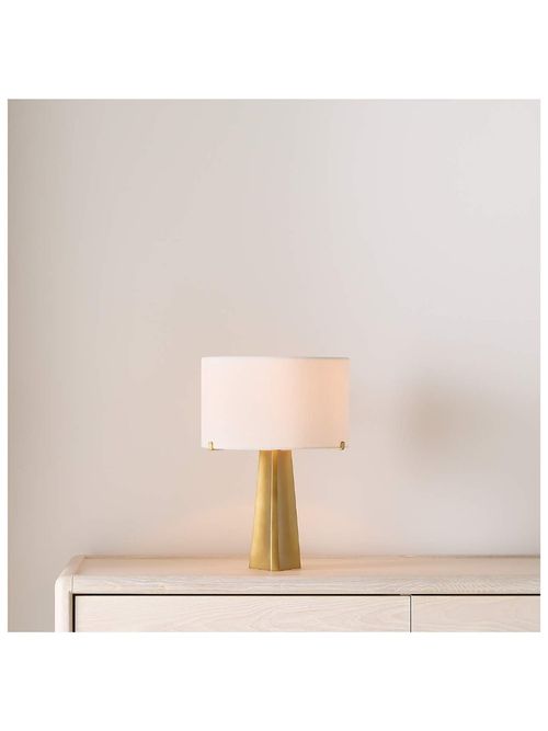Isla Brass Triangle Mini Table Lamp
