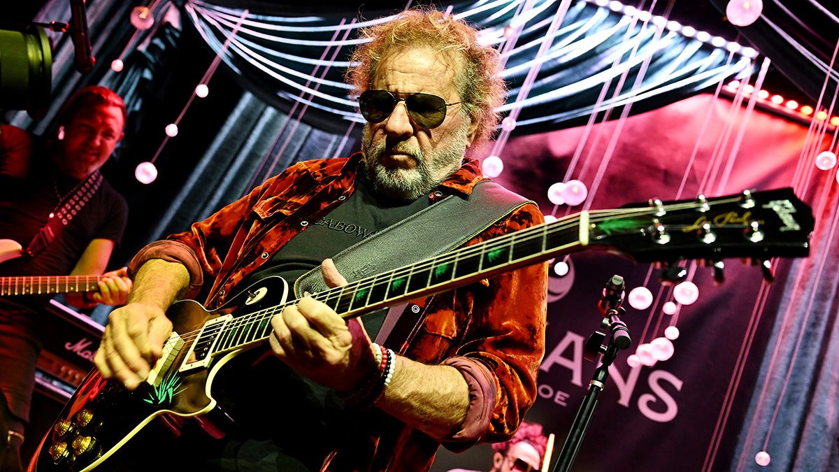 Sammy Hagar performs at the grand opening of Caspian&#039;s Cocktails and Caviar at Caesars Palace on January 10, 2025 in Las Vegas, Nevada