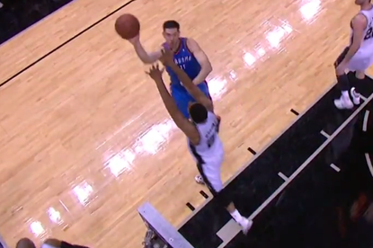 Nick Collison's impossible tip-in with 0.1 seconds left was the only good thing the Thunder did all night
