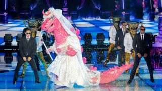 Bride performs on The Masked Singer