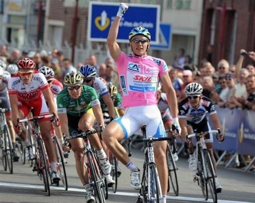 Marcel Kittel (Skil-Shimano) takes his second stage at the 4 days of Dunkirk.