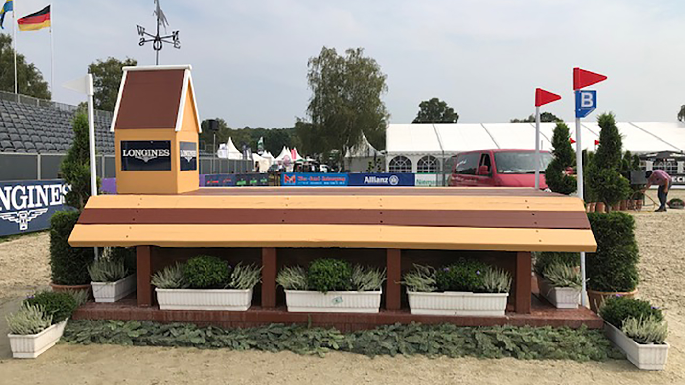 Fence 8b long European Eventing Championships 2019