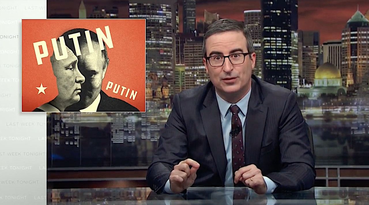 John Oliver on Putin winning re-election