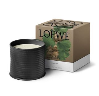 Loewe mushroom and roasted hazlenut scented candles