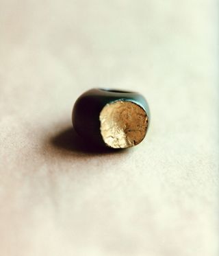 Emefa Cole's ring in recycled oxidised bronze