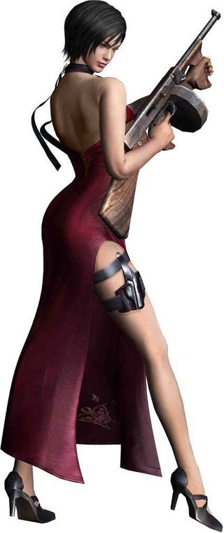 Ada Wong, the mysterious long-legged femme fatale of Resident Evil 2 and Resident Evil 4.
