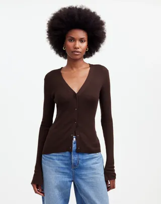 madewell, Cashmere V-Neck Sweater