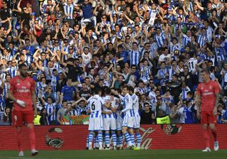 Ander Barrenetxea scored the final goal for Real Sociedad as his side won 3-1