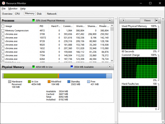 resource monitor