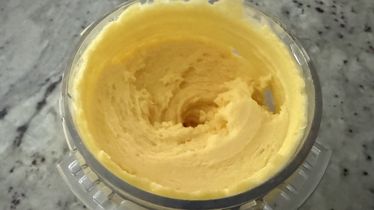 Ninja Creami mango sorbet