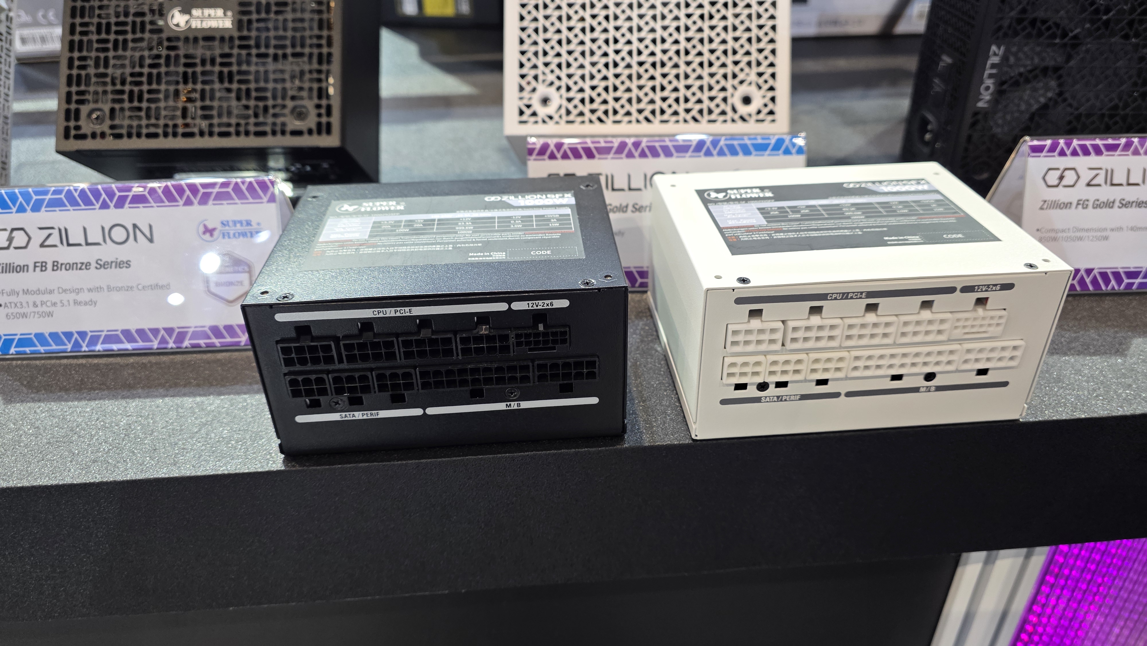 Super Flower's Zillion offerings at Computex