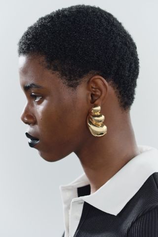 Zara Maxi Teardrop Earrings