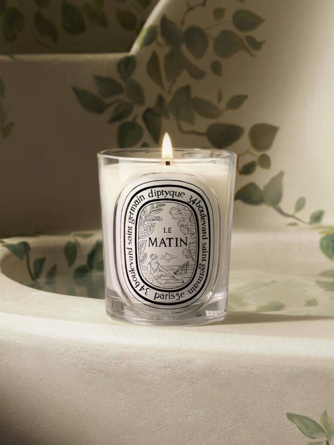 A morning scented candle from Diptyque