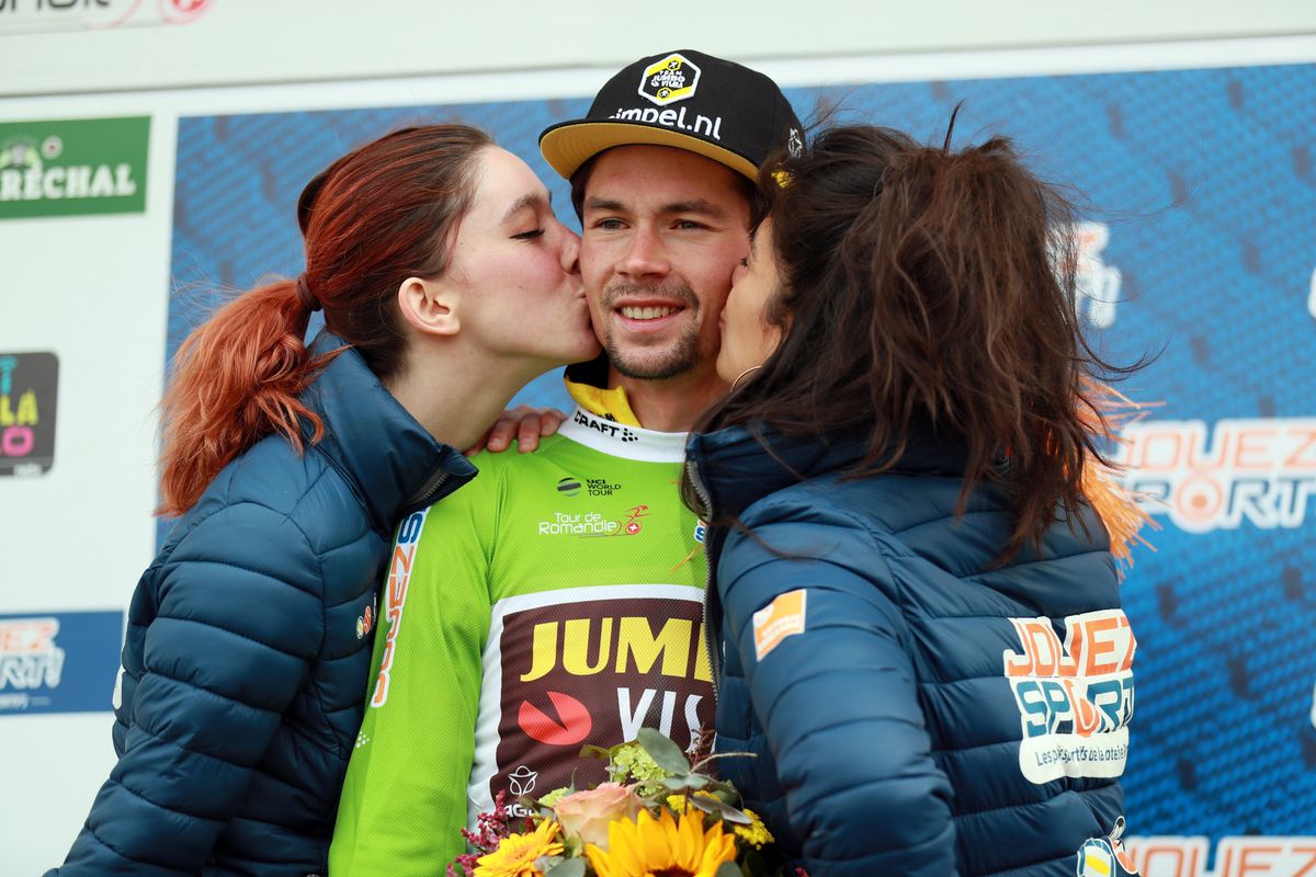 Roglic wins the points jersey