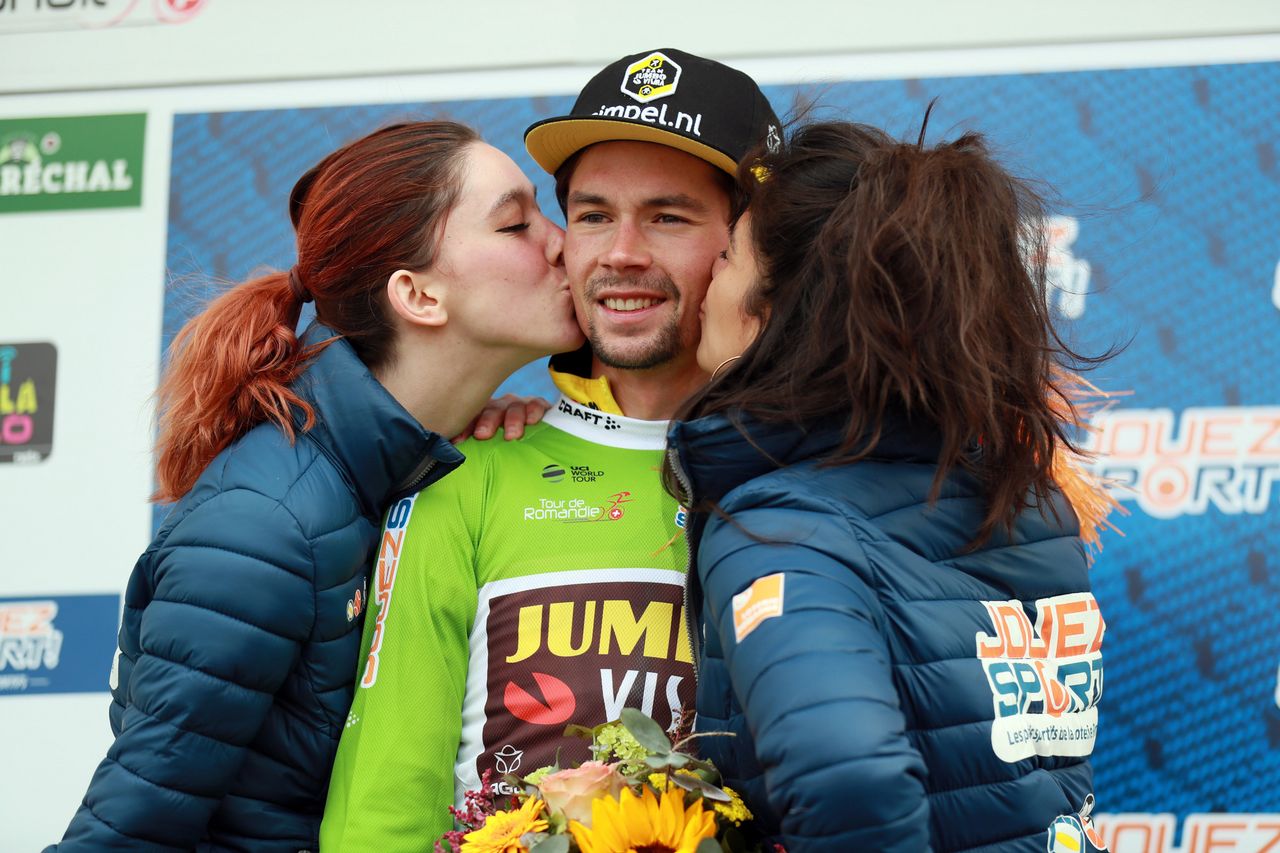 Roglic wins the points jersey