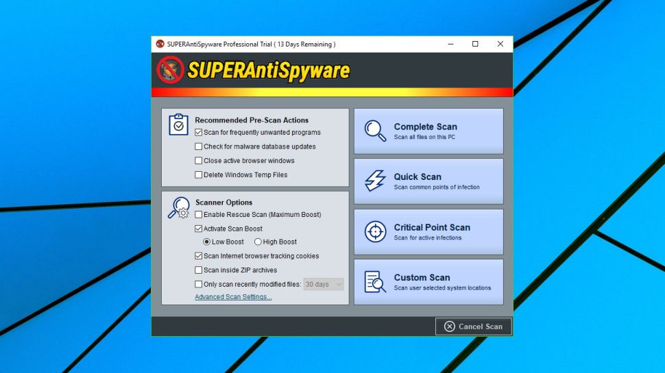 SUPERAntiSpyware review TechRadar