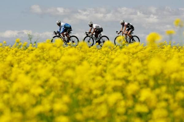 The riding might have been tough for the break, but the scenery was nice.