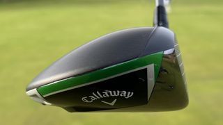 Photo of the toe of the Callaway Elyte Driver