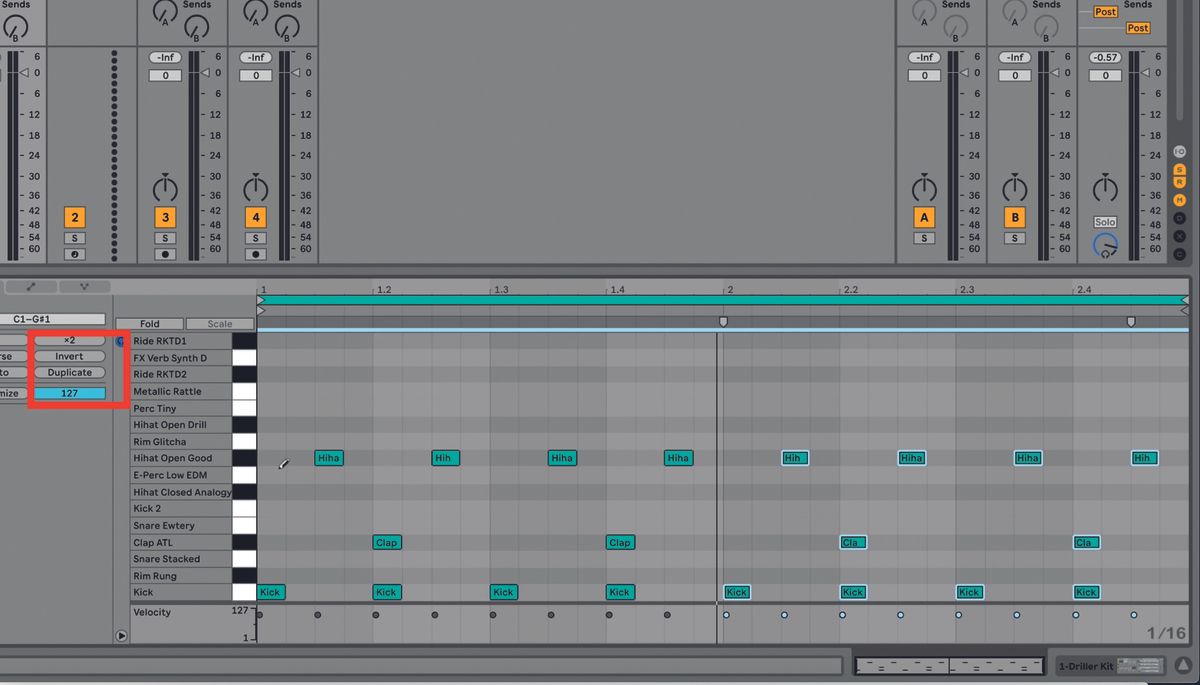 How to make a track in Ableton Live 11 Lite: programming a beat in no time