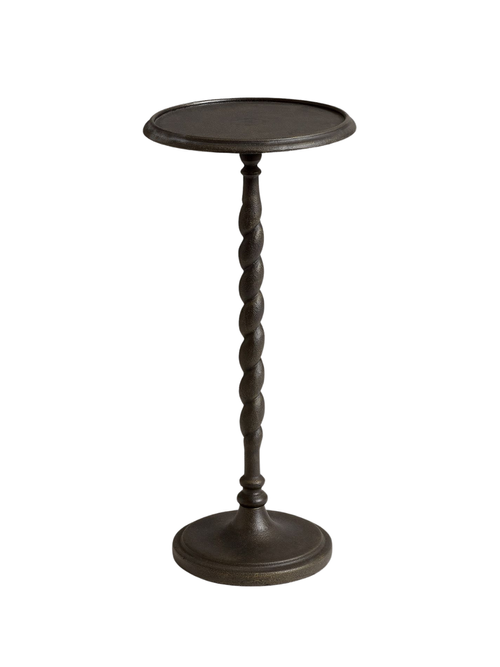 Blaine Round Metal Drink Table (10")