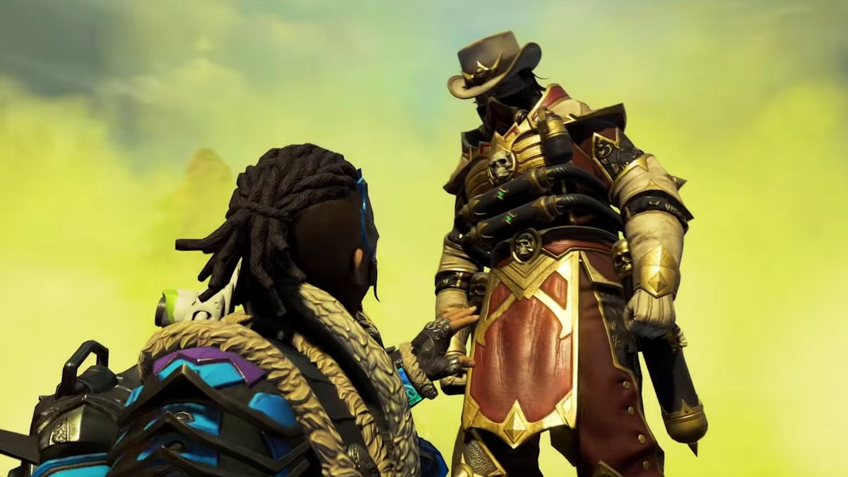 Apex Legends&#039; Caustic looks like a Mortal Kombat Kowboy