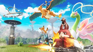 Pickmon key art showing just a mess of imitative character designs.