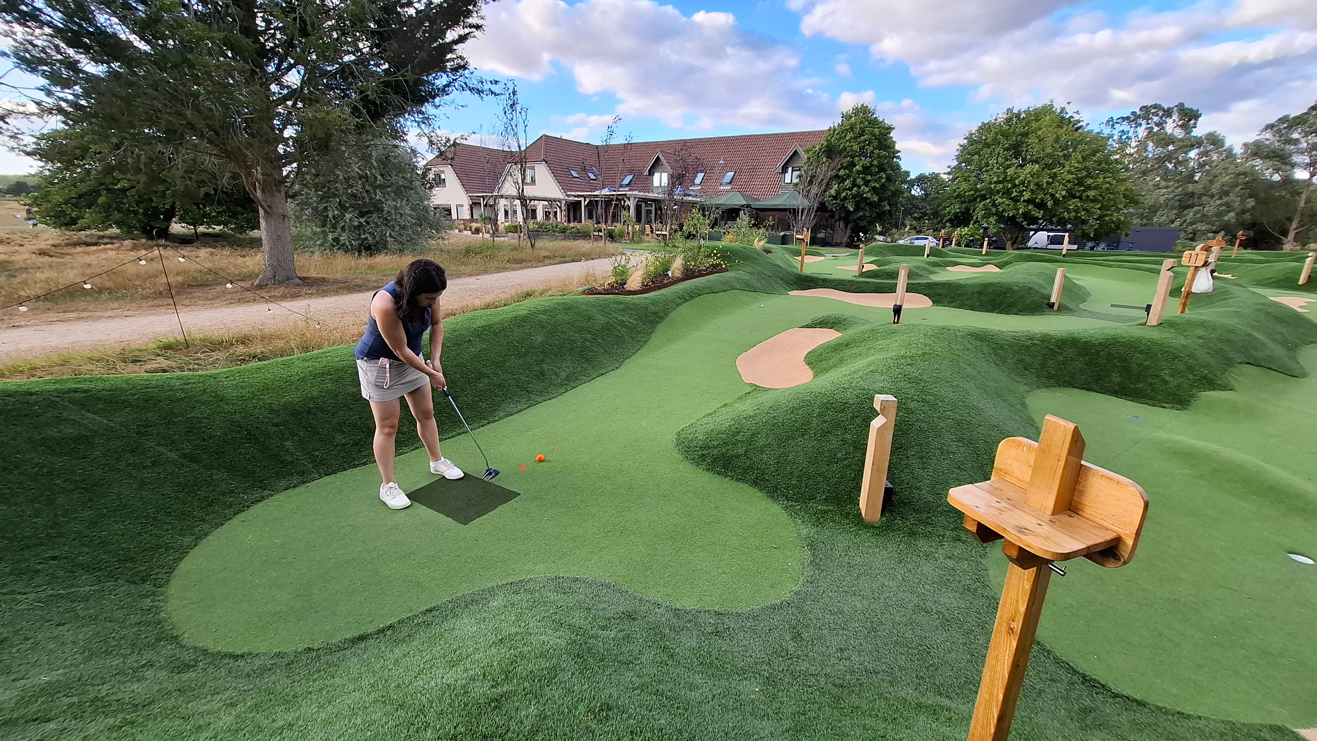 Putt Patch at Mad Swans in the South Downs