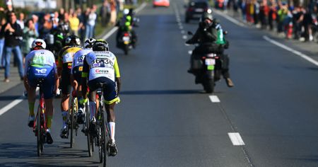 The breakaway at the 2022 Gent-Wevelgem