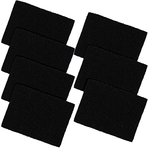 Compost Bin Carbon Odour Filters for Food Waste Caddy Replacement Rectangle Activated Carbon Filters Sheet for Kitchen Compost Bucket (pack of 7)
