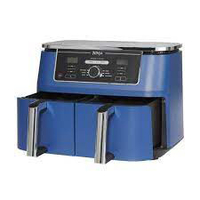 Ninja Foodi MAX Dual Zone Air FryerSave 22%, was £229.99, now £179.99Fun fact: this exclusive blue edition Ninja air fryer includes free multi-layer racks and an apron, too. This model is large capacity, meaning you can cook two types of food - in two different ways! - at the same time ways. Perfect for families or larger households.