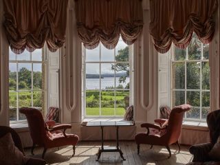 Views from the sitting room at Belle Isle