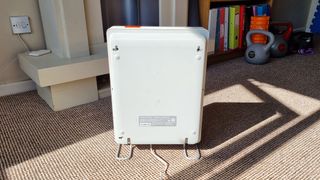 The Smartmi Air Purifier E1, view from the back