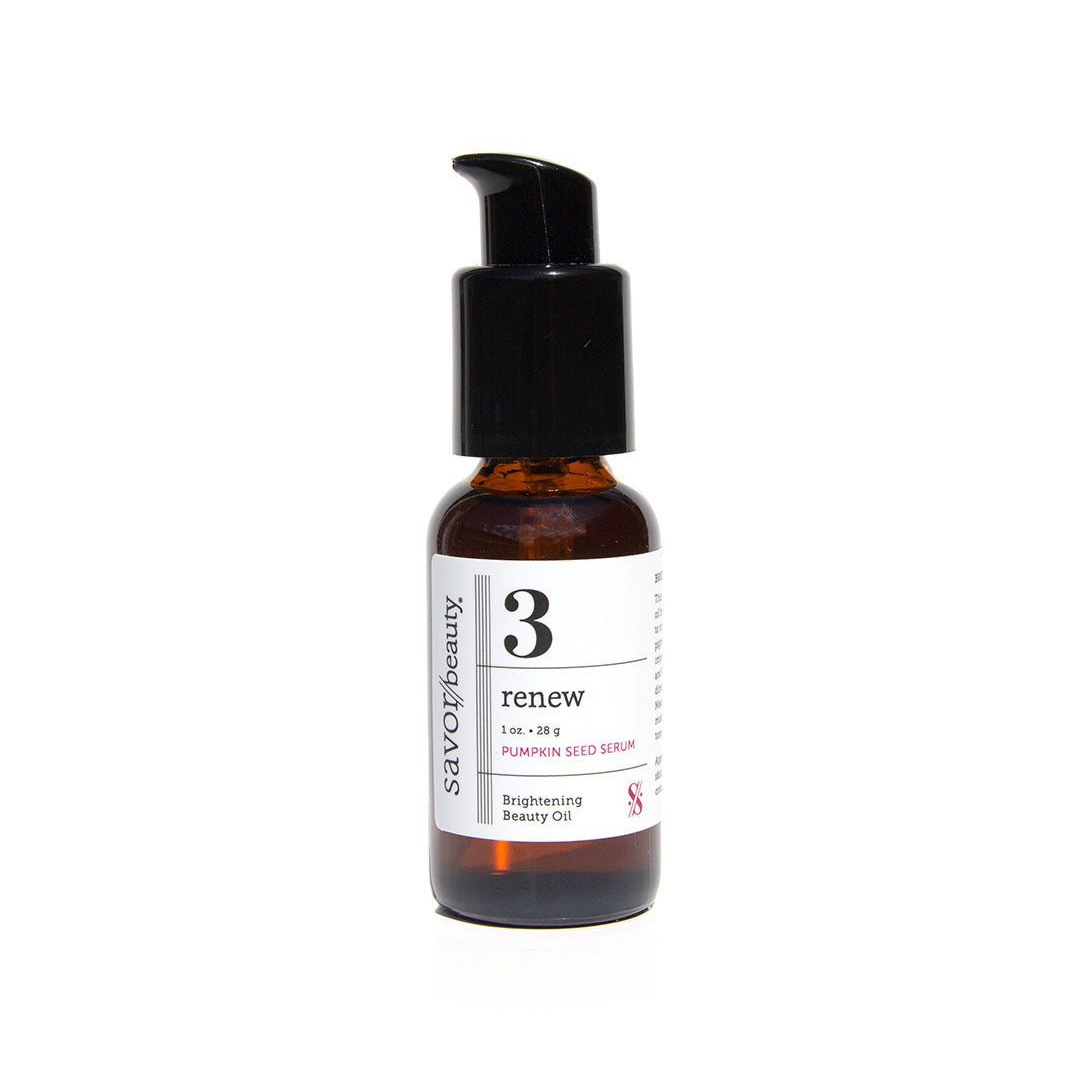 Savor Beauty Pumpkin Seed Serum: Brightening Face Oil