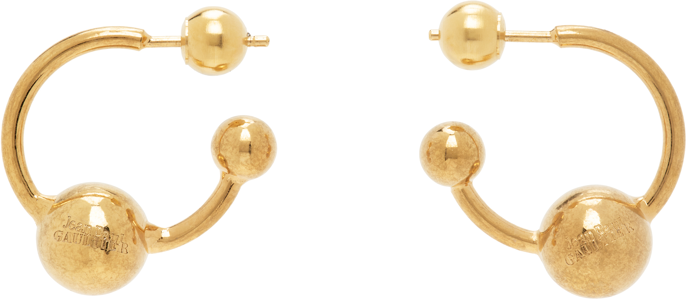 Gold 'the Piercing' Earrings