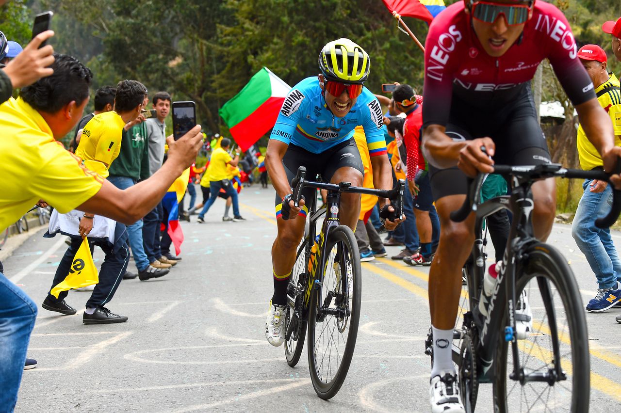 Tour Colombia 2020 3rd Edition 4th Stage Paipa Santa Rosa De Viterbo 169 km 14022020 Esteban Chaves COL Mitchelton Scott photo Dario BelingheriBettiniPhoto2020