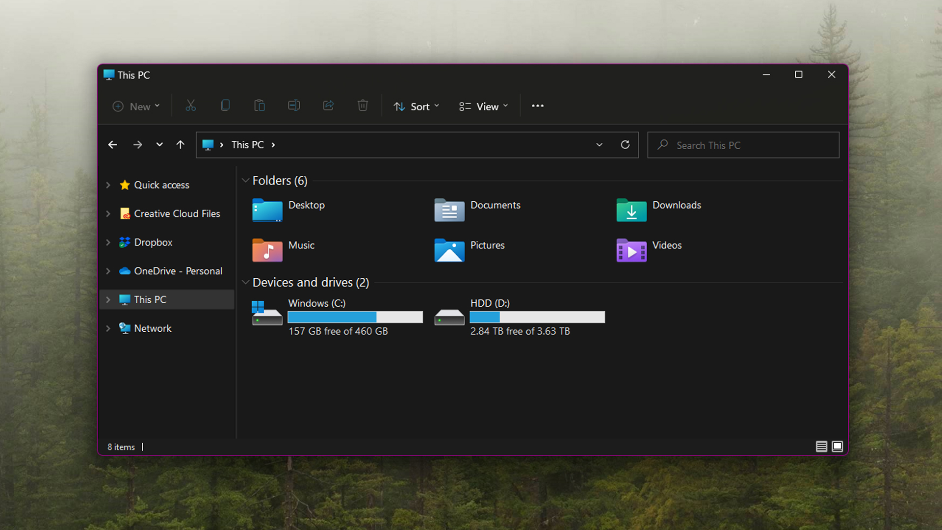 Windows 11 create partition screenshots