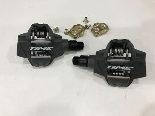 Image shows the Time ATAC XC 2 pedal and 10 degree release cleats