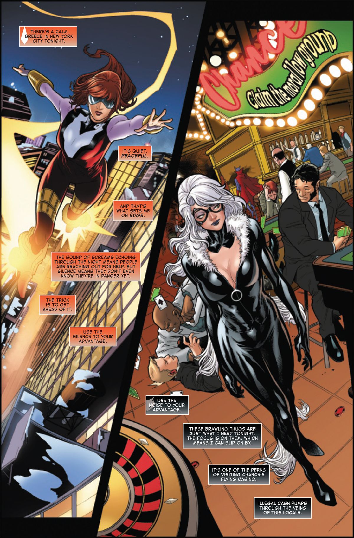 Jackpot and Black Cat #1