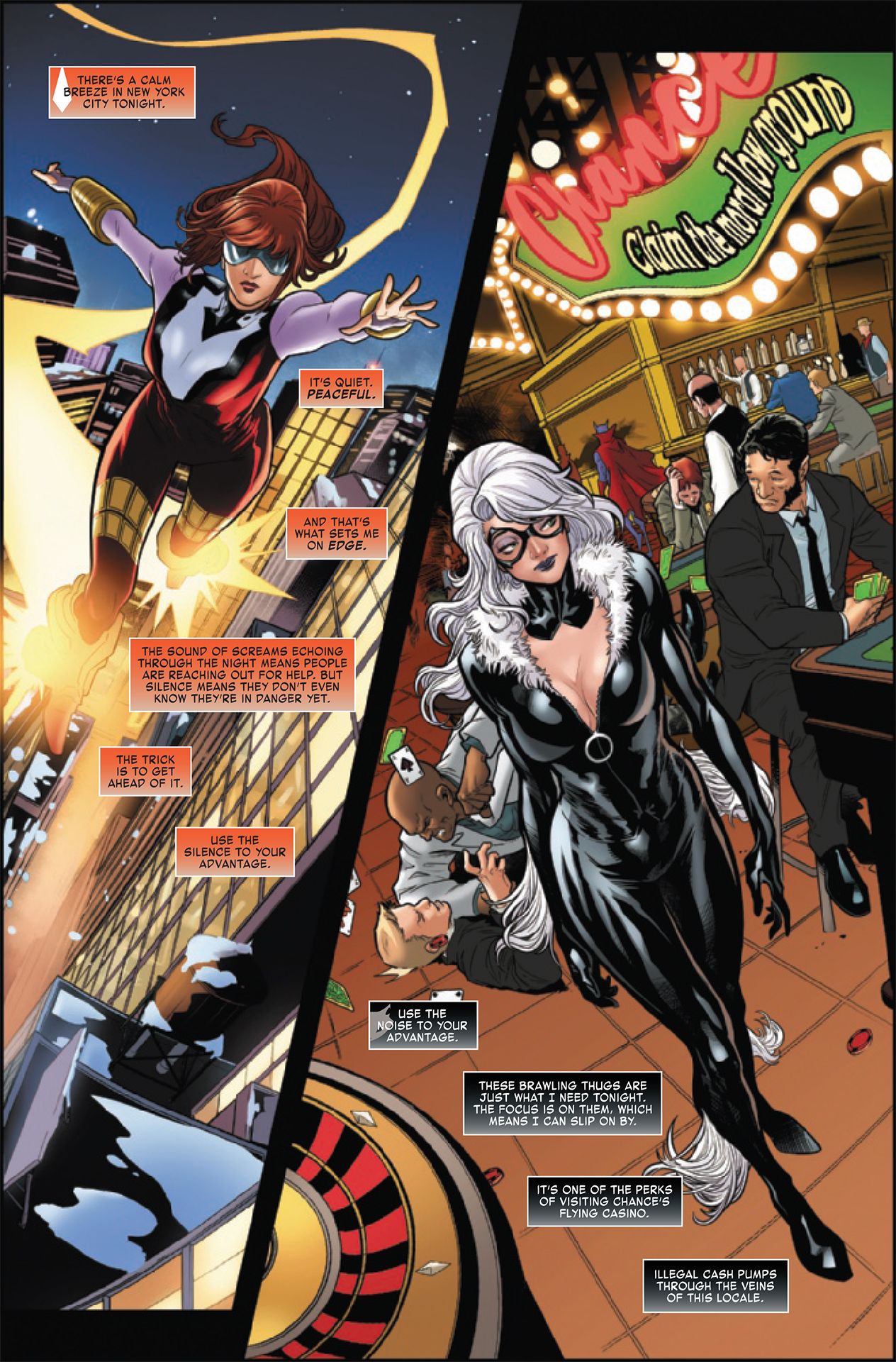 Jackpot and Black Cat #1