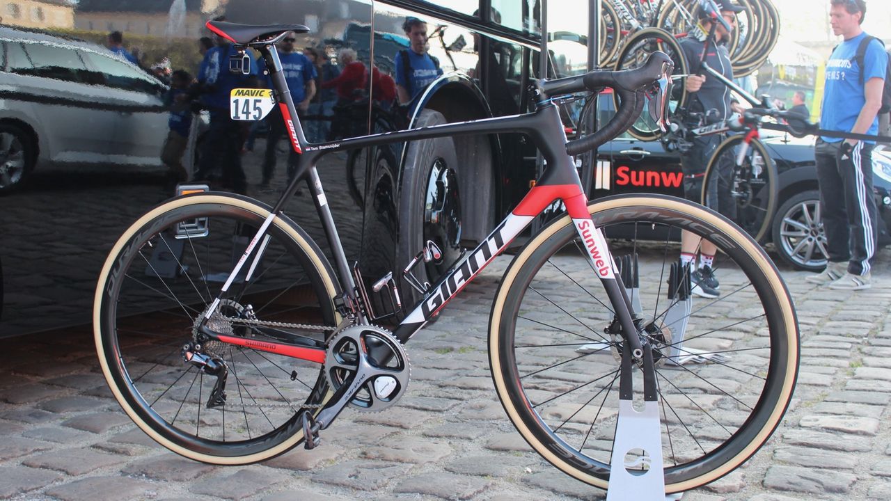 Sunweb was racing on Shimano's new Dura-Ace discs &mdash; but none of the race favorites used disc bikes