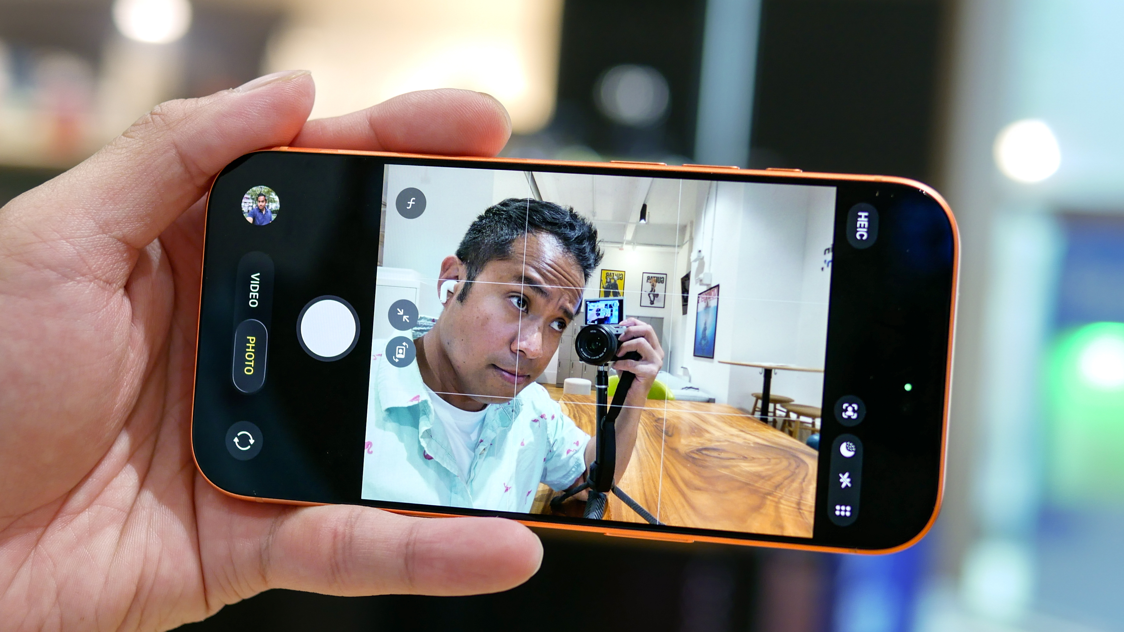 iPhone 17 Center Stage camera.