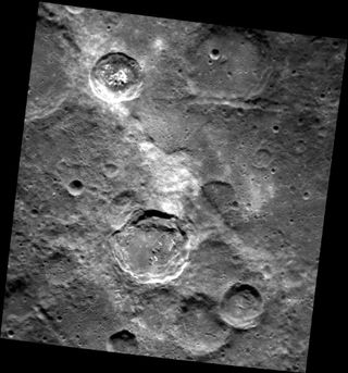 Bright Area on Mercury