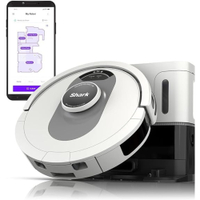 Shark AI Ultra Voice Control Robot Vacuum with Matrix Clean Navigation, Home Mapping, 60-Day Capacity, Self-Empty Base for Homes with Pets, Carpet &amp; Hard Floors (Silver/Black) | Was $599