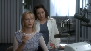 uma thurman and janeane garofalo in the truth about cats & dogs