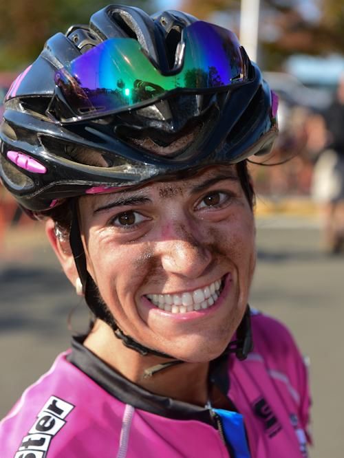 Courtenay McFadden (GE Capital) seemed pleased with her race