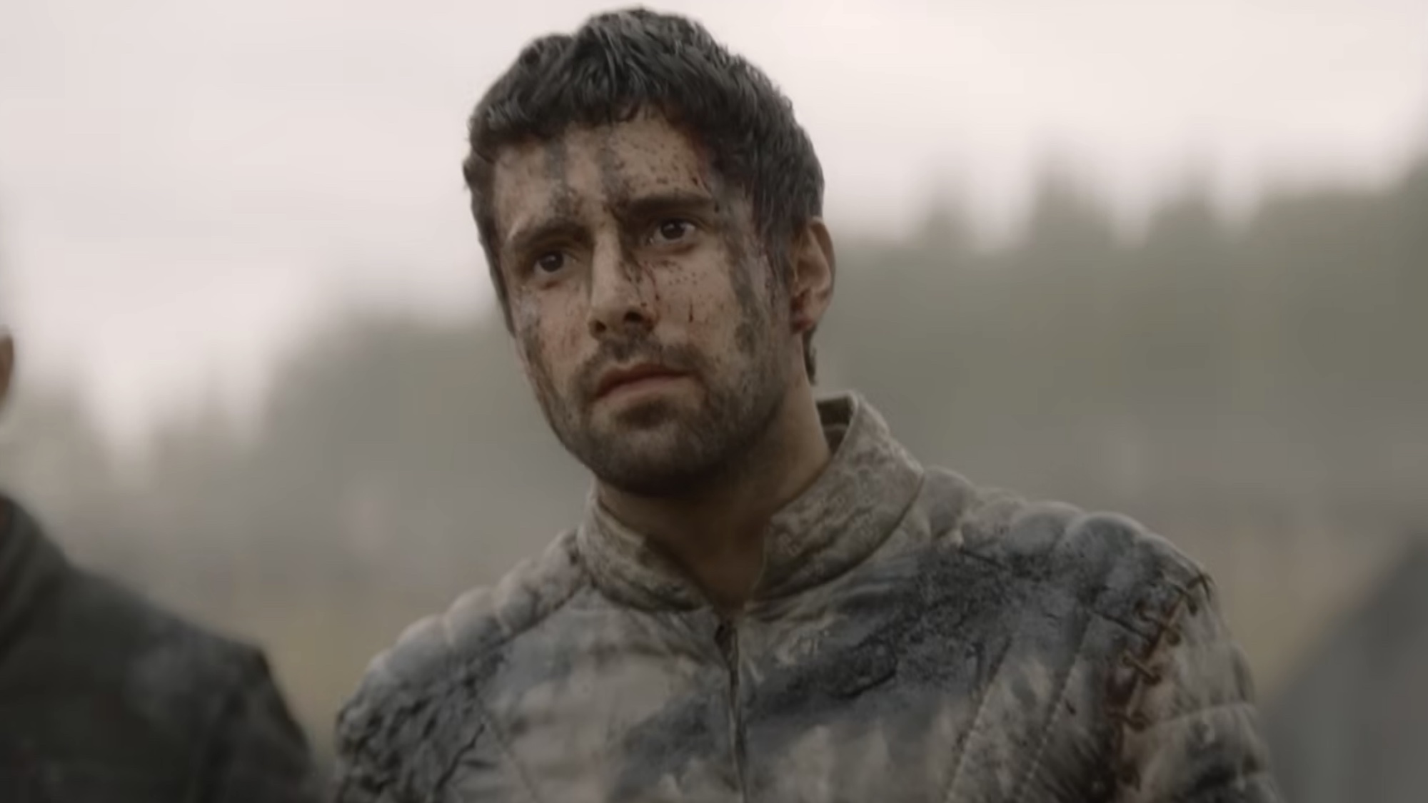 Cole looking at the enemy army ahead of his death. 