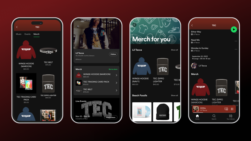 Spotify Merch Hub