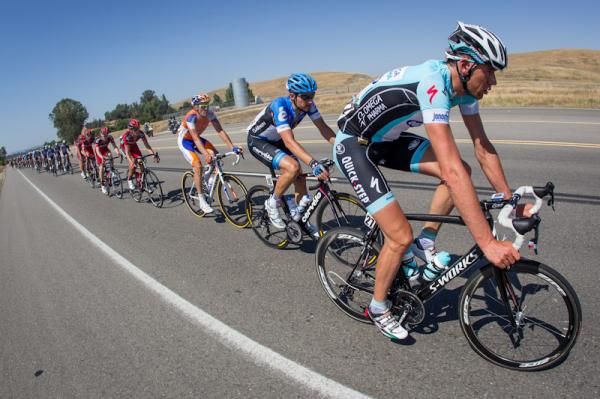Stijn Vandenbergh (Omega Pharma-Quickstep) leads the way